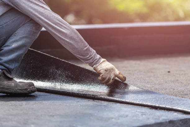 Professional Interior Drainage System technician working in Lewisville, IN